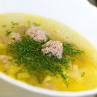 Рецепт супа без картошки с фрикадельками
