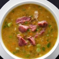 Гороховый суп с копченостями (в мультиварке)